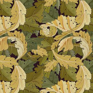 fullaraca verd i ocre William Morris 40080150437569