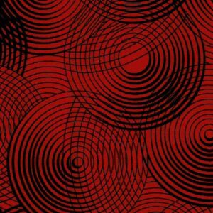 vermell cercles concèntrics en negre DIPROSACART120