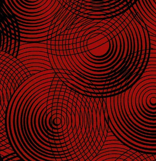 vermell cercles concèntrics en negre DIPROSACART120