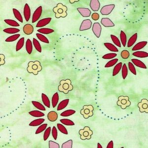 verd flors de pètals vermell rosa i groc DIPROSACART200