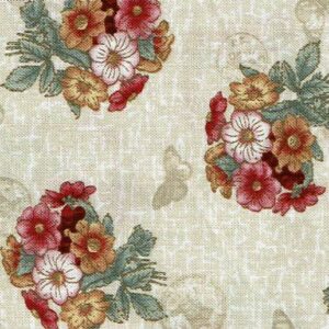 beige pomells de flors vermelles DIPROSACART214