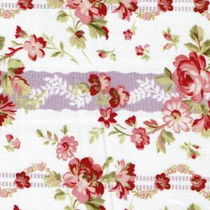 franges blanc i lila amb roses DIPROSACART219