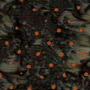Batik marmolejat gris amb punts taronja DIPROSACART006