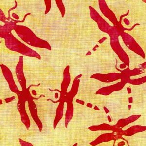 Batik groc espiadimonis vermells DIPROSACART017