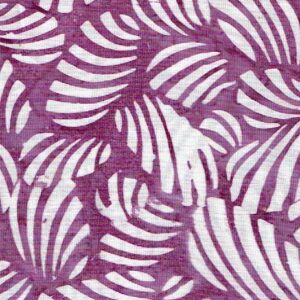 Batik lila formes ovalades en blanc DIPROSACART026