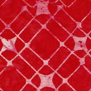 Batik vermell quadres gal·les blancs DIPROSACART036