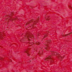 Batik esponjat fúcsia flors més clares DIPROSACART042