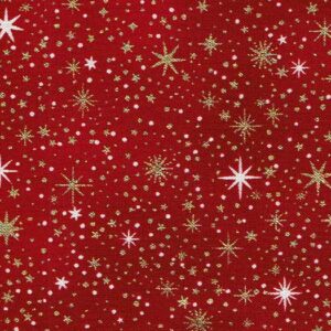 vermell nadal estrelles blanques i daurades 40080150436843