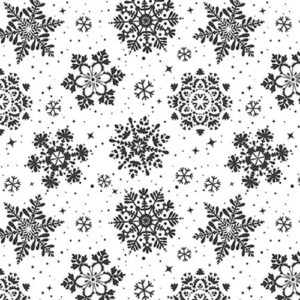 blanc flocs de neu de Nadal en negre 40080150436883