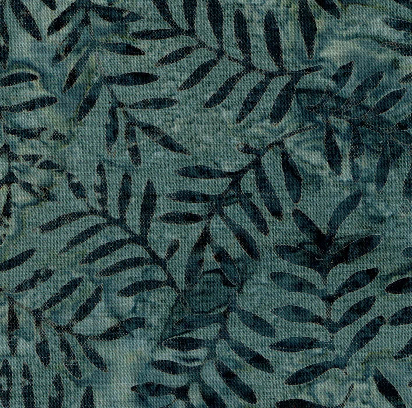 Batik blau fosc branques amb fulles més fosques 40080150437002