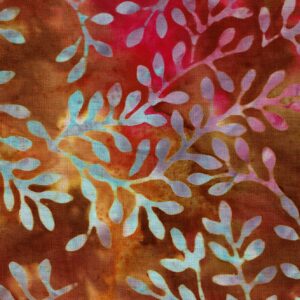 Batik vermell i ocre branques més clares 40080150437026