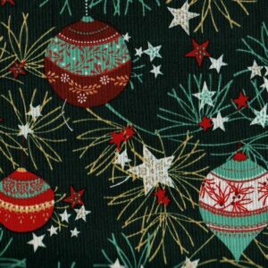 verd branques amb estrelles i boles Nadal 40080150437200