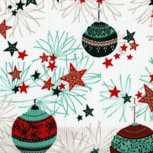 Nadal blanc branques amb estrelles i boles 40080150437201