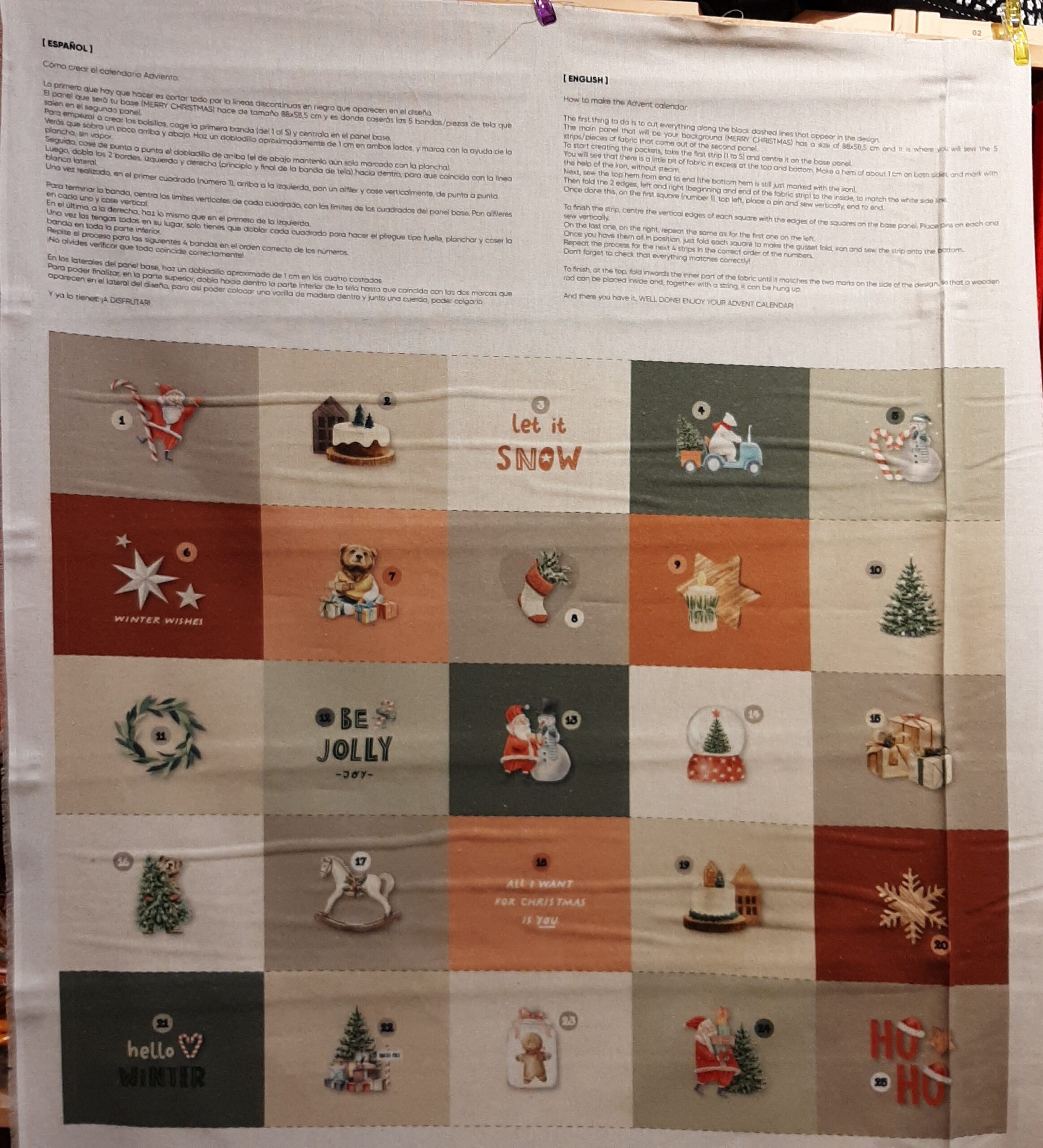 calendari advent rústic 2025 40080150437405