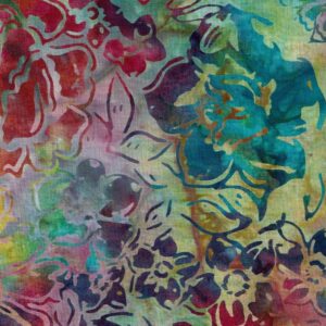 Batik fúcsia i blau cel flors grosses 40080150437484