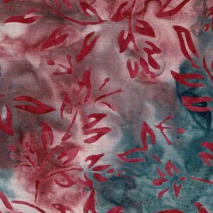 Batik blau i teula branques i fulles 40080150437486