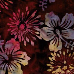 Batik granat flors azalea grosses 40080150437513