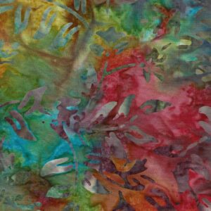 Batik multicolor branques gris i lila 40080150437516