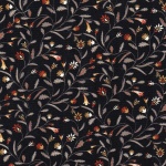 negra branques grises flors ocre i vermell 07-SA-502118H
