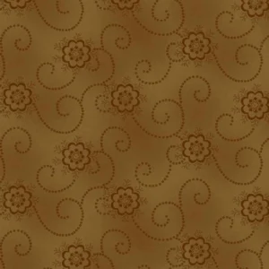 ocre floretes i espirals més fosques 40080150437695