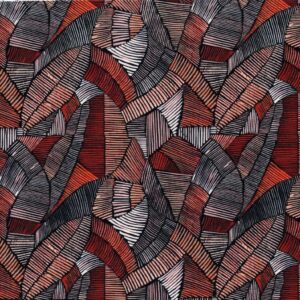 Loneta Cotó Thick Drill Zentangle marrons 40080150437683